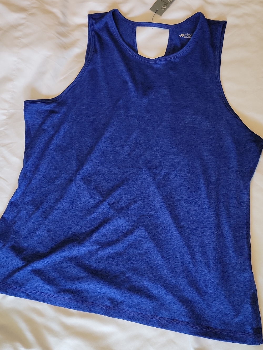 Ideology Blue Sleeveless Tank Top